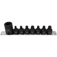 Pickup Truck Bed Bolt Socket/Bit Set, 8 Pieces, 1/2"/3/8" Drive Size Chandler Sales