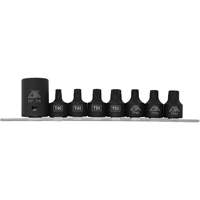 Pickup Truck Bed Bolt Socket/Bit Set, 8 Pieces, 1/2"/3/8" Drive Size Chandler Sales