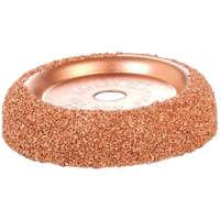 Roue de tamponnage et d'abrasion en carbure de tungst&egrave;ne pour tampon de pneu &agrave; basse vitesse, Diam&egrave;tre 2-3/5", 4,5" lo, 4" la, Hauteur 1,1" Chandler Sales