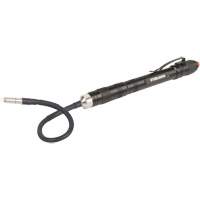 Lampe-stylo &agrave; col flexible de 12" avec pince de poche, DEL, 10 lumens, Corps en Aluminium, piles AAA, Compris Chandler Sales