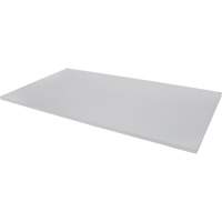 Replacement Shelf for Knocked Down Cabinet, 48" x 24", 300 lbs. Capacity, Steel, Grey Chandler Sales