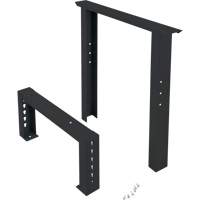 Pattes d'&eacute;tabli pour service industriel, Acier, 24" p x 34" h, Simple Chandler Sales