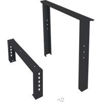 Pattes d'&eacute;tabli pour service industriel, Acier, 30" p x 34" h, Simple Chandler Sales