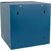 Stackable Cube Locker, 12" x 12" x 12", Steel, Blue, Knocked Down Chandler Sales