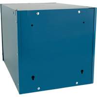 Stackable Cube Locker, 12" x 18" x 12", Steel, Blue, Knocked Down Chandler Sales