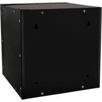 Stackable Cube Locker, 12" x 12" x 12", Steel, Black, Knocked Down Chandler Sales
