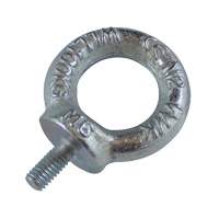 Boulons &agrave; œil matric&eacute;s, 1/8" dia, 1/2" lo, Fini naturel sans enduit, 154 lb (70 kg) capacit&eacute; Chandler Sales