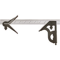 &eacute;querres mixtes &agrave; t&ecirc;te carr&eacute;e & centre - S&eacute;rie No 11HC, avec t&ecirc;te en fonte, 18" lo, 1/16" Graduations, Acier, Ordinaire Chandler Sales