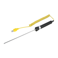 Immersion Thermocouple Probe, 11-1/4" " L Chandler Sales
