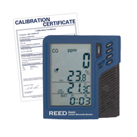 Carbon Monoxide Monitor with Temperature & Humidity (includes ISO Certificate) Chandler Sales