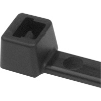 Attaches de c&acirc;ble PA66, Longueur 5-1/2", R&eacute;sistance &agrave; la traction 18 lb, Noir Chandler Sales