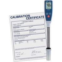 Long Stem pH Meter with Traceable Certificate Chandler Sales