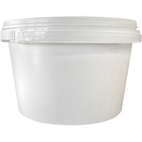 Seau avec couvercle, Plastique, 1,03 gal. Chandler Sales
