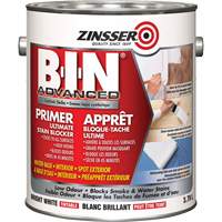 Appr&ecirc;t avanc&eacute; &agrave; base de gomme-laque synth&eacute;tique B-I-N, 3,78 L, Gallon, Blanc brillant teintable Chandler Sales