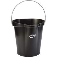 Food Hygiene Bucket, Black, 3 US gal. Chandler Sales