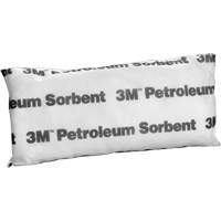 Petroleum Sorbent Mini-Pillow, Oil Only, 15" L x 7" W, 12.7 gal Absorbency/Pkg. Chandler Sales