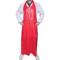 Top Dog 6 Mil. Apron, Polyurethane, 45" L x Red Chandler Sales