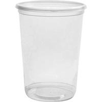 Contenant &agrave; charcuterie transparent sans couvercle Magik 32 oz, Plastique, Ronde Chandler Sales