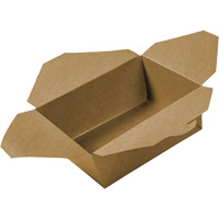 Kraft Take Out Food Containers, Corrugated, Rectangular Chandler Sales
