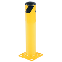 Butoir de s&eacute;curit&eacute;, Acier, 24" h x 4,5" la, Jaune Chandler Sales