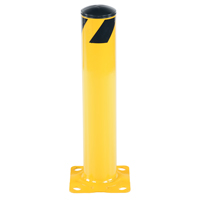 Butoir de s&eacute;curit&eacute;, Acier, 24" h x 4,5" la, Jaune Chandler Sales