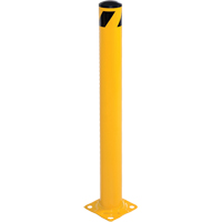 Borne, Acier, 42" h x 5-1/2" la, Jaune Chandler Sales