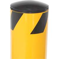 Borne, Acier, 42" h x 5-1/2" la, Jaune Chandler Sales