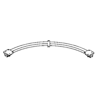 Ceiling Mounted 90° Curved Curtain Partition Track, 3' L Chandler Sales