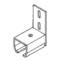 Curtain Partition Wall Mount End Connector Chandler Sales