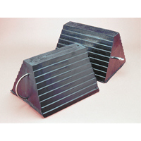 Cale de roue, 9" x 8" x 6", Noir Chandler Sales