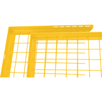 Wire Mesh Partition Components - Adjustable Filler Panels Chandler Sales