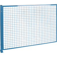 Perimeter Guards - Mesh Style, 4' H x 8' W, Blue Chandler Sales