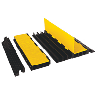 Yellow Jacket&reg; Cable Protector System, 3 Channels, 36" L x 18.5" W x 3" H Chandler Sales