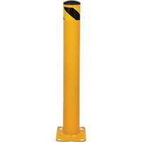 Bollard, Steel, 36" H x 4-1/2" W, Yellow Chandler Sales