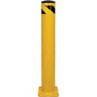 Safety Bollard, Steel, 36" H x 5-1/2" W, Yellow Chandler Sales