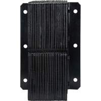 Laminated Dock Bumpers, Vertical, Rubber, 11" W x 6" D x 20" H Chandler Sales
