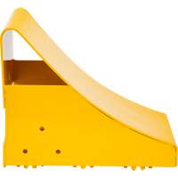 Ice Chocks, Steel, Yellow, 8-1/16" W x 10-5/8" D x 8-13/16" H Chandler Sales