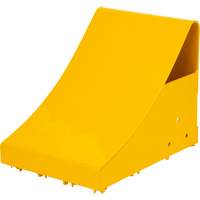 Ice Chocks, Steel, Yellow, 8-1/16" W x 10-5/8" D x 8-13/16" H Chandler Sales