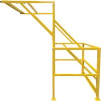 Barri&egrave;re de s&eacute;curit&eacute; pour mezzanine, 70" lo x 77" ha, 78" &eacute;lev&eacute;e, Jaune Chandler Sales