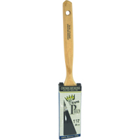 Crown Pro Straight Paint Brush, Bristle, Wood Handle, 1-1/2" Width Chandler Sales
