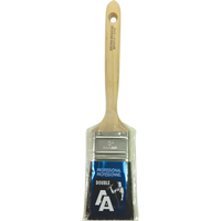 Straight Sash Paint Brush, Bristle, Wood Handle, 2" Width Chandler Sales