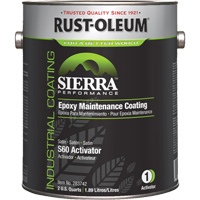 Sierra S60 Water-Based Epoxy Maintenance Coating Part 1 Activator, Gallon Chandler Sales