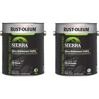 Sierra S60 Water-Based Epoxy Maintenance Coating Kit, Gallon, Black Chandler Sales