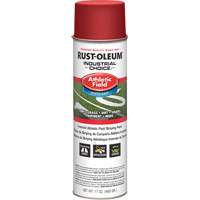 Peinture de lignage pour terrains de sport AF1600, Rouge, Canette a&eacute;rosol Chandler Sales