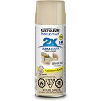Peinture &agrave; pouvoir couvrant &eacute;lev&eacute; Painter's Touch, Blanc bisque d'ivoire, Semi-brillant, Canette a&eacute;rosol Chandler Sales
