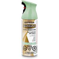 Universal&reg; Enamel Paint & Primer In One, Modern Mint Green, Gloss, Aerosol Can Chandler Sales