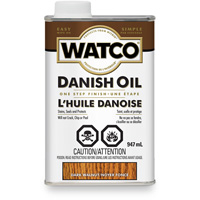 Watco&reg; Danish Oil, 947 ml, Dark Walnut, Transparent Chandler Sales