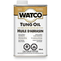 Watco&reg; Tung Oil, 946 ml, Clear, Transparent Chandler Sales