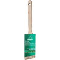 Brosse de pouce &agrave; angle One Coat, Soie blanche, Manche Bois, Largeur de 2" Chandler Sales