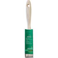 Pinceau pour murs et moulures One Coat, Soie blanche, Manche Bois, Largeur de 1" Chandler Sales